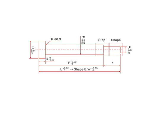 Stepped Core Pin for Plastic Molds Parts|Mold Spare Parts manufacturer one-stop supply for molding company