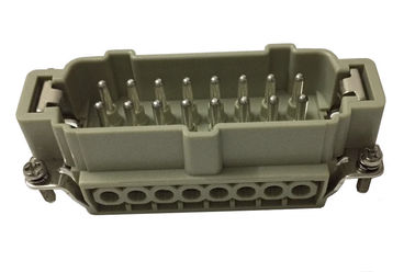 16Pin connector male insert HE-016-M IP65 protection degree|Hot runner connector wholesale