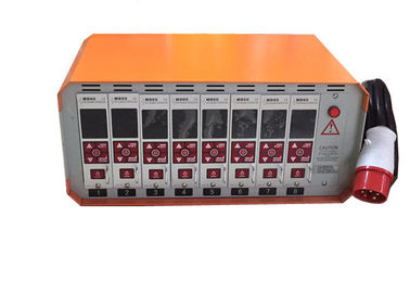 China 8Zone high accuracy hot runner controllers |MD60 hot runner controller manufactures, Orange Color