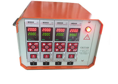 China 4Zone precision hot runner controllers |MD60 hot runner controller supplier, Orange Color
