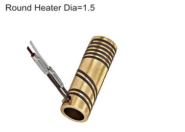 Customise hot runner nozzle copper heater round pipe 1.5|Hot runner heater export to global market from China supplier