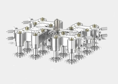 Precision mold hot runner system balance design,smooth runner,Multi-cavities side-gate from China hot runner company