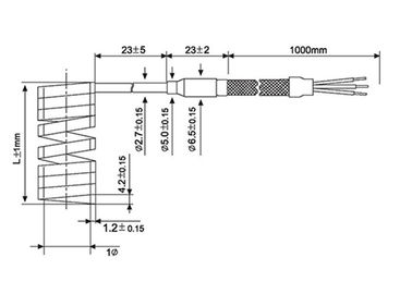 OEM hot runner coil heaters with thermcouple1.2X4.2|Quality spring heater 230V 240V|Hot Runner Components