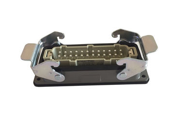 1SET 24Pin Hot Runner Connector,include 24Pin male insert&female insert&housing&hood most popular
