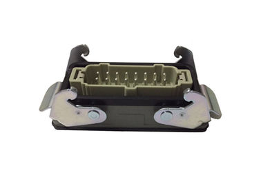 Standard hot runner connector 16 pin box 2 lever housing HE-016-M&H16B-HB-2L&H16B-AG,Industrial heavy duty connnector