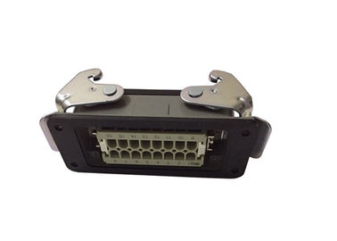 Standard hot runner connector 16 pin box 2 lever housing HE-016-M&H16B-HB-2L&H16B-AG,Industrial heavy duty connnector