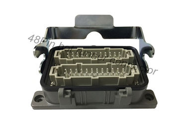 Screw connection 48Pin hot runner connector box HE-048-M&H48B-HB-1L|hot runner mold boxes protection IP65,UL94 V0