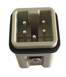 5Pin connector male insert HA-004-M IP65 protection degree,Heavy duty industrial connector