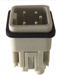 5Pin connector male insert HA-004-M IP65 protection degree,Heavy duty industrial connector
