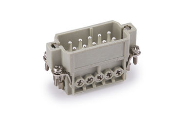 HA-010-M 10 Pin connector screw terminal connector, Industrial heavy duty connector IP65 protection degree