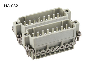 32 Pin male connector screw terminal connector, HA-032-M Industrial heavy duty connector IP65 protection degree