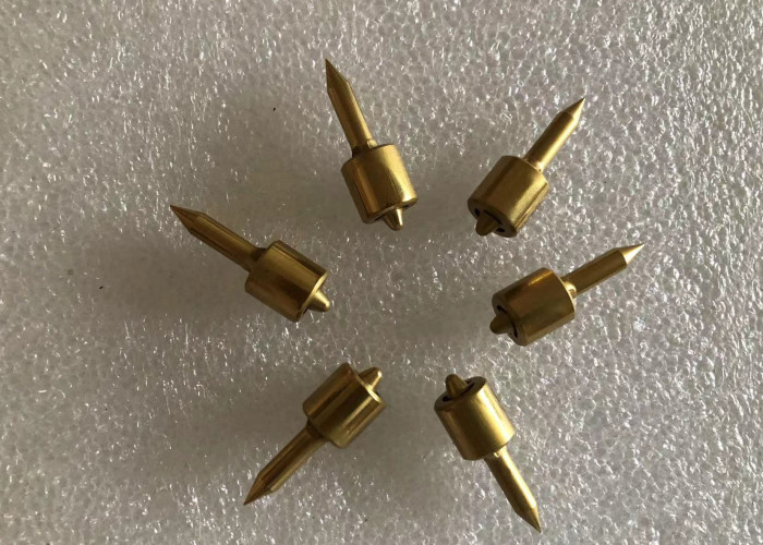 Torpedo nozzle tip surface Titanium coating|non-standard hot runner parts manufacturer factory customise 3-5 working day