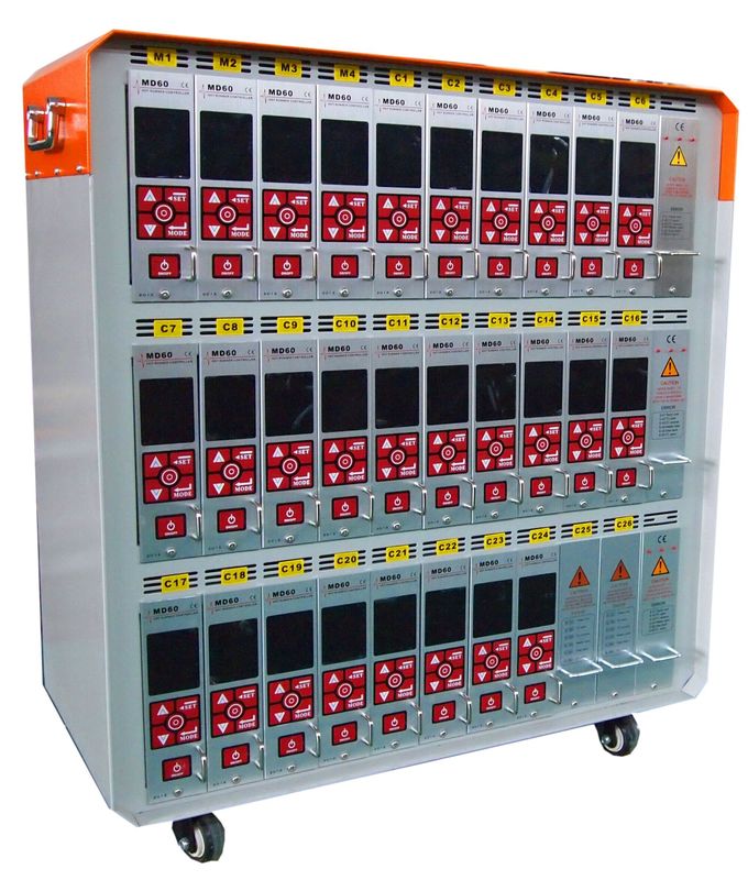 China high accuracy hot runner temperature controller|MD60 hot runner controllers stable, Orange Color