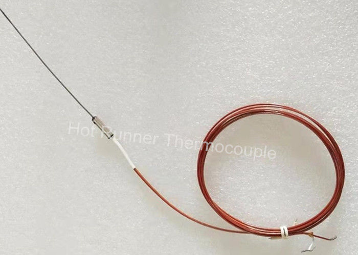 Diameter 1.0 Hot Runner Nozzle Thermocouple,high sensitivity,hot runner system thermocouple,Length80mm