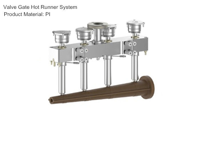 Customise valve gate hot runner system for PEI material,Molding temperature 380~390, China hot runner manufacturer