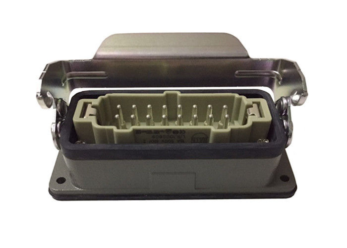 Wholesale hot runner connector 16 pin box single lever housing HE-016-M&H16B-HB-1L stock supply,reliable quality