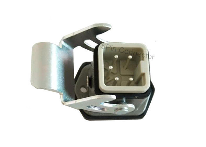 5Pin hot runner connector box HA-04-M&H3A-HB-1L|Injection molded plastic boxes insert and housing