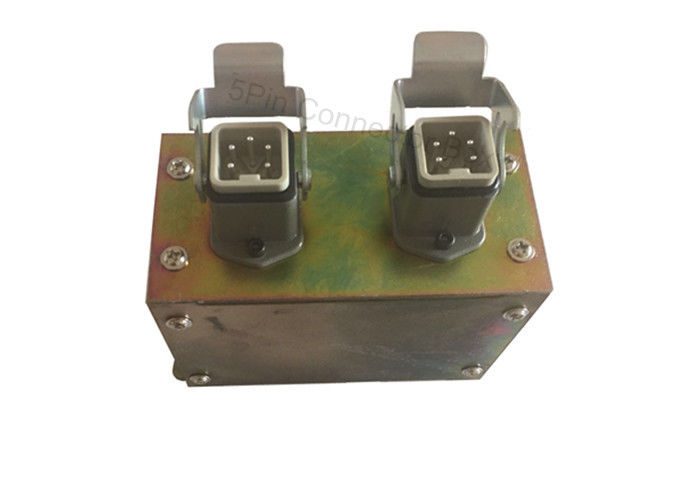 5Pin Hot Runner Connector Box,Mould Junction Box double 5Pin,Industrial Heavy Duty Connector Supplier